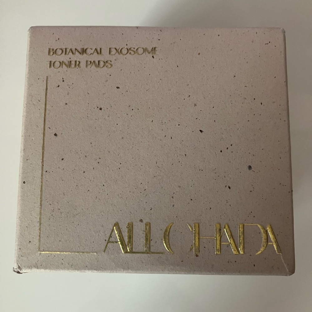 Allchada - Botanical Exosome Toner Pads - 60 pads (alcohol free)